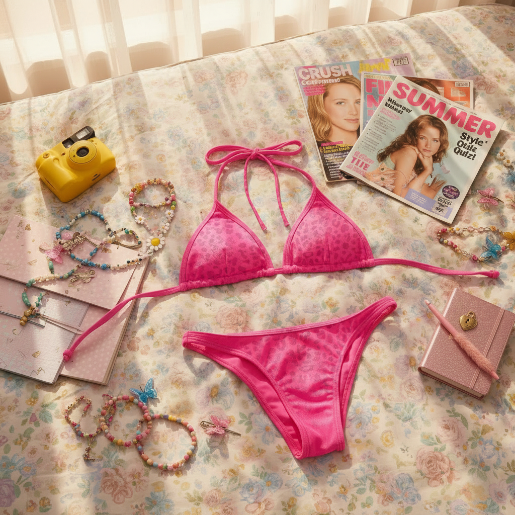 Leopard bikini framsida y2k